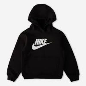 Nike Black Club Fleece Hoodie Kids Size 5